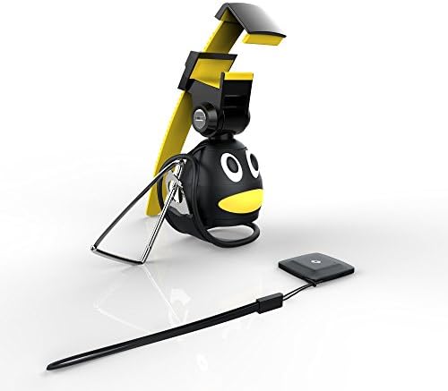 SmartSpeed Selfie Stick Hornbill Mini Portable Penguin Head Bottle Universal for iPad, Smart Phone Using with Bluetooth Shutter Control