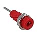 BQLZR 2mm Step Type Multimeter Detect Probe Binding Post Banana Jack Socket Panel Mount Pack of 10