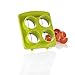 Vegetable and Fruit Chopper,4 IN 1,vegetable slicer and cube with Grape & Tomatoe Slicer, 1/2 & 1/4 Cut, Adjustable Slicer & Dicer With Storage Container and Non-Skid Base, By Tiabo