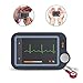 Heart Health Tracker w 30s/60s/5min ECG/EKG Trace Recording, Heart Rate Monitor Device Free APP & PC Software, Cable & Cable Free Operation, for Wellness Fitness Use