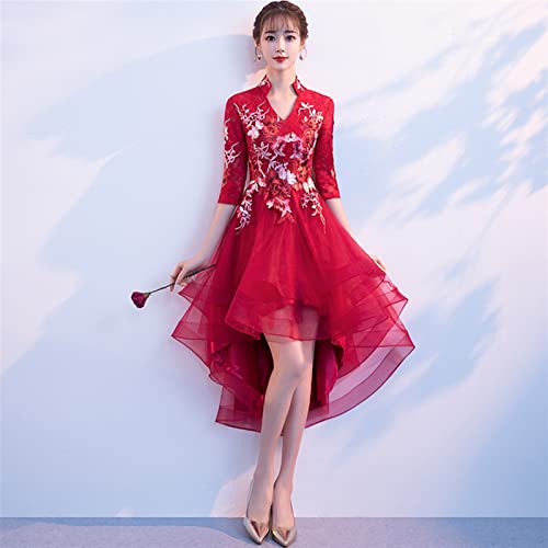knee length dresses for ladies MOISELLE Oriental Paneled Sequin/Embroidery-detail Mesh Dress main image 1