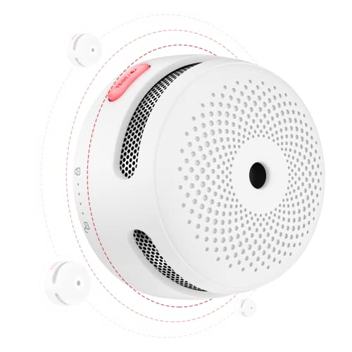 X-Sense Wireless Interconnected Smoke Detector Fire Alarm with Over 820 feet Transmission Range, XS01-WR Link+