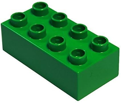 DUPLO Bright Green 2x4 Brick x10 