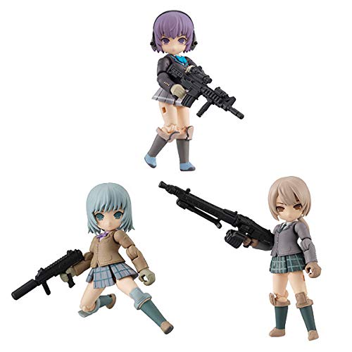 Megahouse Little Armory Desktop Army Figures 8 cm Assortment Vol. 1 (3) Action