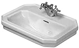 Duravit 0785500000 1930 Series Single-Hole Handrinse Basin, White Finish
