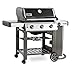 Weber Genesis II E-310 Natural Gas Grill, Black, Three-Burner