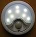Ivation 8-LED Automatic Motion-Sensing Night Light - Battery Powered Bright Hallway Light with a Built in Motion and Light Sensor
