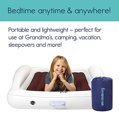1 hiccapop+Inflatable+Toddler+Portable+Mattress