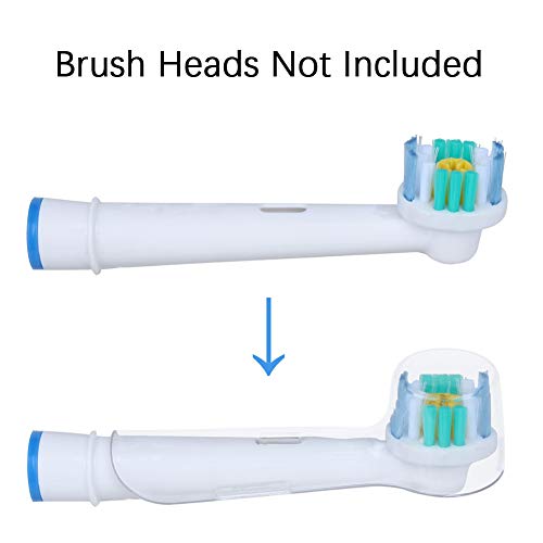 8 Pack Electric Toothbrush Cover for Protecting Oral-B Replacement Brush Heads, Anti Bacterial Portable Travel Brush Heads Caps, Convenience for Travel & Everyday Use