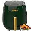 Elegant-Life-45-L-Air-Fryer-Oil-Free-7-in-1-with-Recipes-Cookbook-1400W-LCD-Touchscreen-Air-Oven-Cooker-Oil-Free-Hot-Cooker-BPAPFOA-Free Elegant Life 4.5 L Air Fryer Oil Free 7 in 1 with Recipes Cookbook, 1400W LCD Touchscreen Air Oven Cooker, Oil Free Hot Cooker, BPA&PFOA Free