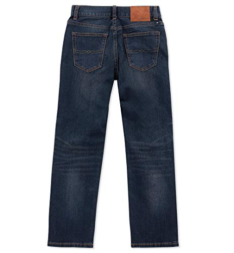 Pocket Classic Fit Straight Leg Denim Jean