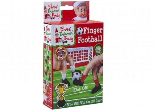 Elves Behavin Badly Table Top Finger Football Novelty Christmas Game - World Cup 2022 Novelties - Stocking Fillers