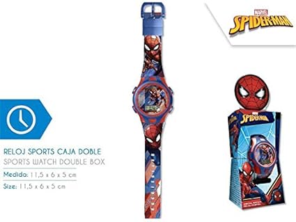 spider man digital watch