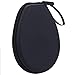 Headphone Case, Handy Headset Carrying Case for Bluetooth Headsets and Bluetooth Headphones (Black)