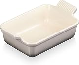 Le Creuset Heritage Rectangular Dish Stoneware 19 cm Flint 1.1L 71102194440001 view 3