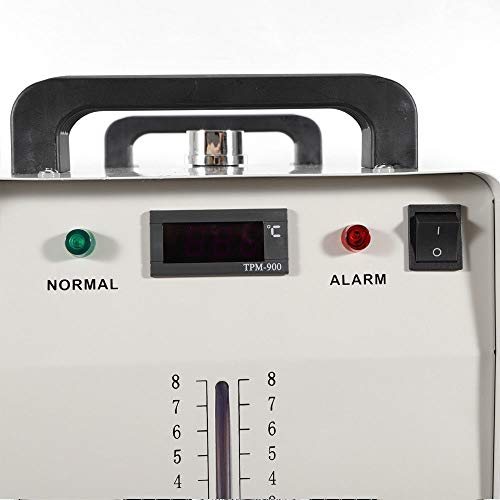 Industrial Chiller CW-300 220V Water Chiller 9L Water Cooling Chiller for CO2 Glass Laser - Thumbnail 4