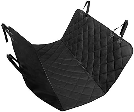 Car Seat Covers for Dogs, KiddyWoof Pet Car Back Seat Cover, Dog Backseat Cover Hammock Waterproof Non-Scratch and Non-Slip Machine Washable with Seat Anchors for Cars, Trucks, and SUVs