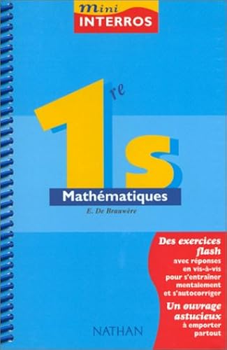 Download Mini-interros, mathématiques niveau première S PDF