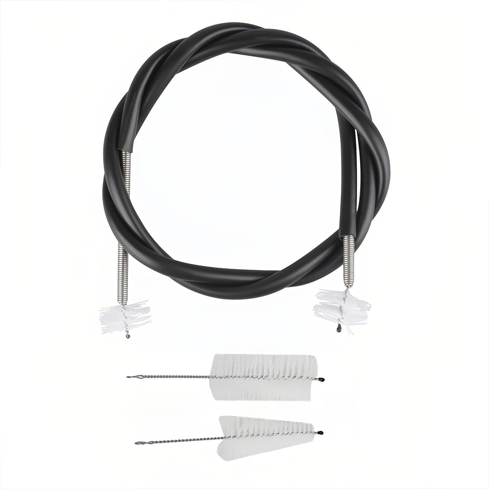 Joyzan Trumpet Cleaning Kit, Brass Mouthpiece Brush Horn Musical Instrument Clean Tool Set of 3 Brushes Flexible Maintenance Care Accessories for Trumpets Bugles Post Horns Euphoniums Tubas Playing