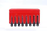 SEKETMAN 8 Piece 1/2" Drive Extra Long Allen Hex