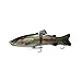 7in Glide Bait Swimbait - STOCKER TROUT - Multi Jointed Segmented Trout Gizzard Threadfin Shad Fishing Life Like Hard Lure For Bass Pike Muskie for Casting And Trolling in Fresh Water or Ocean