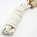 Cotton Jump Rope for Kids - Wooden Handle - Adjustable Cotton Braided Fitness Skipping Rope - Outdoor Fun Activity, Great Party Favor, Exercise Activity …