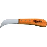 Crain 103 Carpet Knife with 3-Inch Blade and Wood Handle