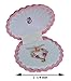 Girl's Seahorse 18K Rose Gold Plated Heart Pendant with Pink and White Crystals in Shell Jewelry Box, 18