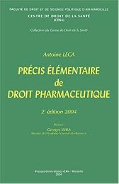 Précis élémentaire de droit pharmaceutique