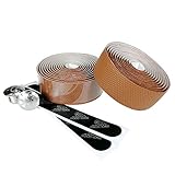 KD Anti-Slip Bicycle Grip Warp Handle Bar Tape – Adhesive Road Bike Bar Tape 2PCS per Set with Finishing Tape and Bar Ends