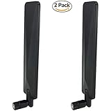 Proxicast 3G/4G/LTE Universal Wide Band 5 dBi Omni-Directional Paddle Antenna for Cisco, Cradlepoint, Digi, Pepwave, Proxicast, Sierra Wireless and many others (2 Pack)