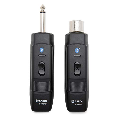 Knox Gear Microphone Bluetooth Wireless Adapter for Dynamic Microphones