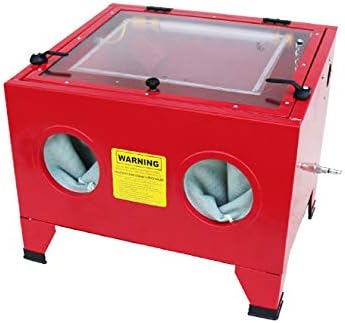 Amazon Co Jp サンドブラスト 卓上式 90l ライト付き サンドブラストキャビネット サンドブラスター 卓上タイプ Sdb 1 Diy 工具 ガーデン