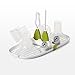 OXO Tot Breast Pump Parts Compact Drying Rack with Detail Brushes