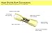 25 PCS Polyolefin Heat Shrink Yellow Butt Connector, 12-10 Gauge, Waterproof Crimping Terminal for Marine and Automotive Use