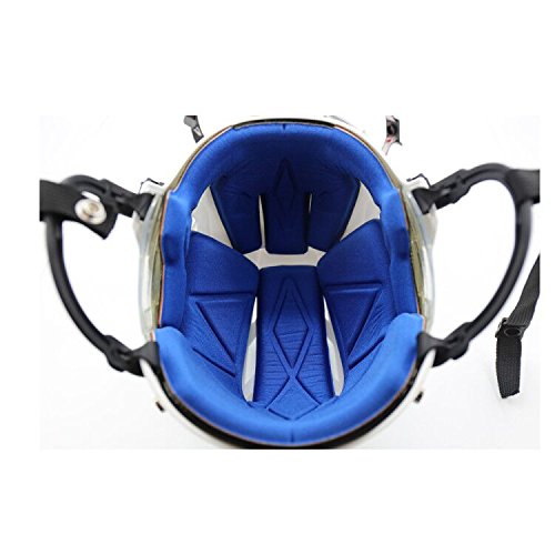 image for GY Upgrade Classical New PP Ice Hockey Helmet Blue Impact resistance P