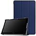 Acer Iconia One 10 B3-A30 case, Pasonomi Ultra Slim Lightweight PU Leather Folio Case Stand Cover for Acer Iconia One 10 B3-A30 Tablet (Dark Blue)