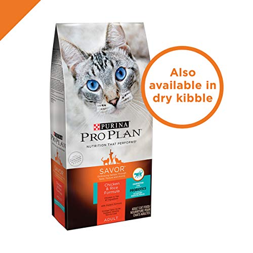 Purina Pro Plan High Protein Cat Food Wet Gravy, Beef and Chicken Entree (24) 3 oz. PullTop