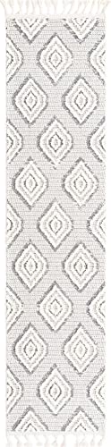 Unique Loom Cherokee Collection Area Rug - Gatlinburg (Runner 2' 0" x 8' 0", Iv…