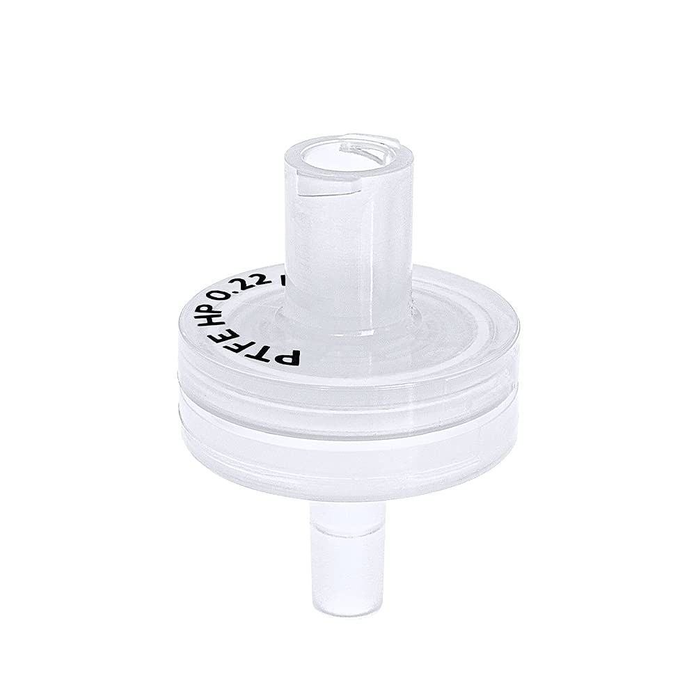 GVS Filter Technology, Syringe Filter, ABLUO, 13mm, PTFE HP Membrane, 0.22µm, PP Housing, 100/pk