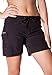 Maui Rippers Women’s 4-Way Stretch 5” Swim Shorts Boardshorts (14, Black)
