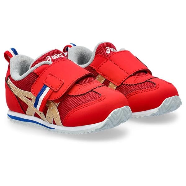 [スクスク] ベビーシューズ ローカット 1本ベルト 【Amazon.co.jp限定カラーあり】 レッド/シャンパン366 13.5 cm商品画像
