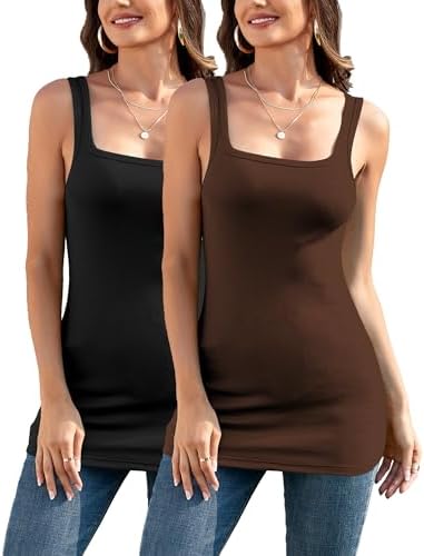 Fldy Womens Racer Back Sheer Tank Tops See Through Stretch Crop