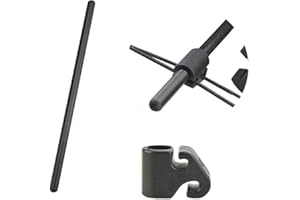 SHARROW Bowstring Splitter Rod Bow String Stop Vibration Rod with Archery Cable Slide for Compound Bow