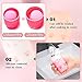 Ozazuco Beauty Blender Container/2 Beauty Sponge Travel Case and 2 Makeup Sponge Drying Holder/Cute Cat Silicone Makeup Sponge Travel Carrying Case/Beauty Blender Holder Dry Rack Easy To Carry Ozazuco