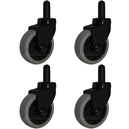 Mapp Caster Mop Bucket Replacement Casters Set of 4 are Compatible with