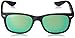 Ray-Ban Junior RJ9052S Square Sunglasses, Matte Black & Light Green Mirror Green, 47 mm