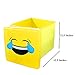 JOYIN Toy Pack of 2 Toy Storage Chest Collapsible Folding Organizer Storage Ottoman Children Seat
