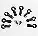 Hapy Shop 200 Pieces Picture Frame Turn Fasteners 200 Pieces Screws for Hanging Photos,Photos, Drawing, Black