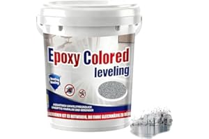 Epoxy Colored Sand Floor Paint, Epoxy Sand Floor Paint, High Gloss Marble Finish Epoxys Floors Coating, For Basement, Wood Fl